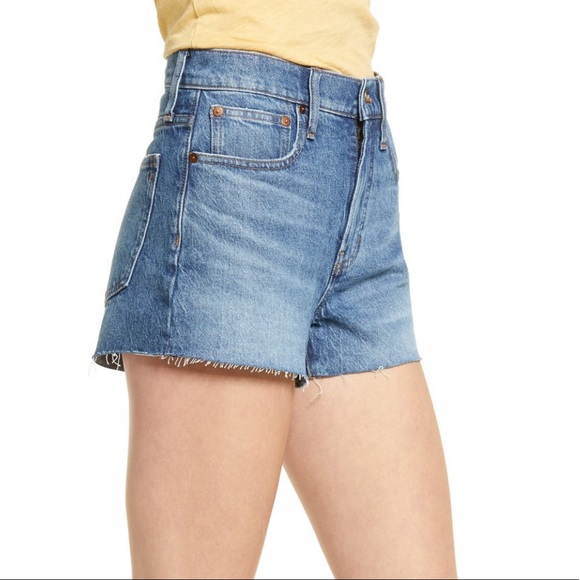 🔥🔥🔥NEW Madewell The Perfect Jean Shorts - Picture 3 of 5